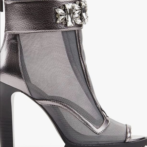 KARL LAGERFELD PARIS Women's Vara Buckled Booties - Macy's